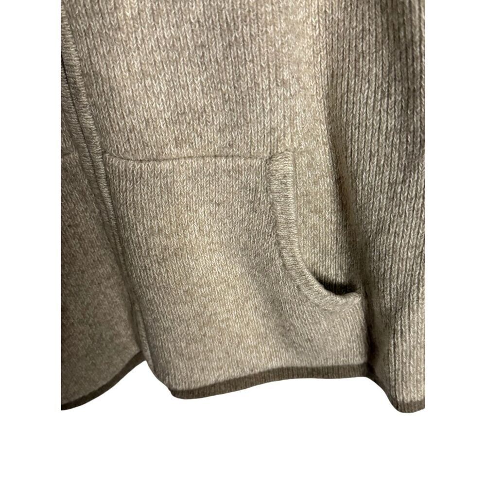 Pendleton Originals Men's Lambswool Blend Full Zip Cardigan Sweater Beige XL - Picture 3 of 5
